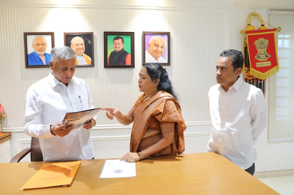 Meeting with Hon’ble Union Minister Shri V. Somanna